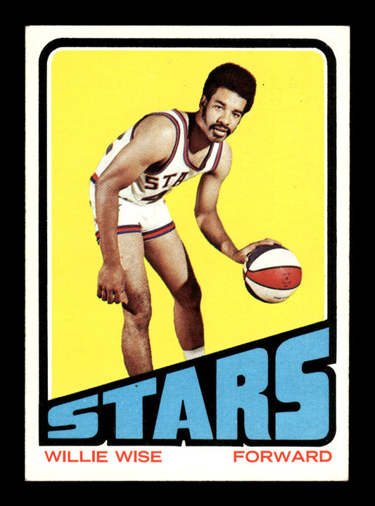 1972-73 Topps #185 Willie Wise Utah Stars EXMT HOF10011380