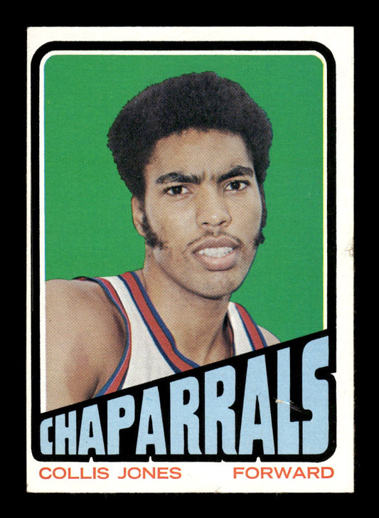 1972-73 Topps #181 Collis Jones Dallas Chaparrals EXMT HOF10011385