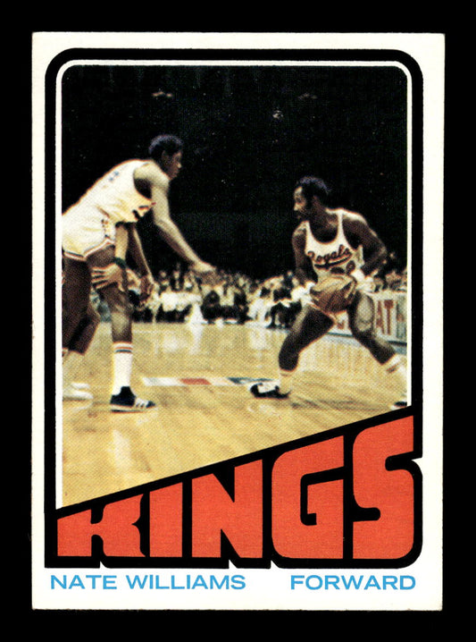1972-73 Topps #151 Nate Williams KC-Omaha Kings EXMT HOF10011390