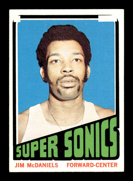 1972-73 Topps #137 Jim McDaniels Seattle SuperSonics EXMT HOF10011393