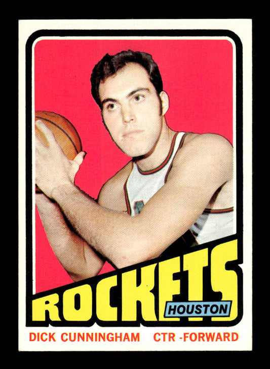1972-73 Topps #62 Dick Cunningham Houston Rockets EXMT HOF10011395