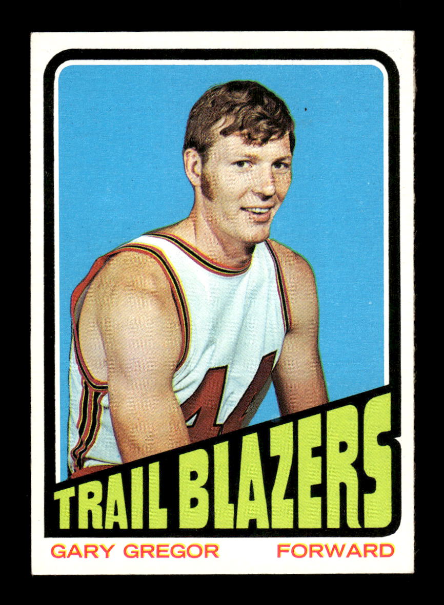 1972-73 Topps #36 Gary Gregor Portland Trail Blazers EXMT HOF10011398