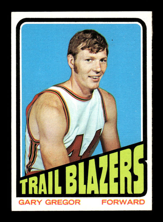 1972-73 Topps #36 Gary Gregor Portland Trail Blazers EXMT HOF10011398