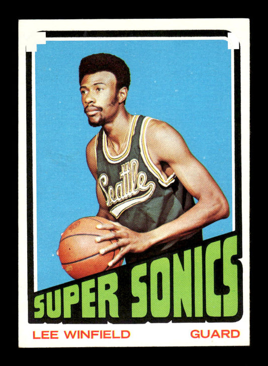 1972-73 Topps #33 Lee Winfield Seattle SuperSonics EXMT HOF10011399
