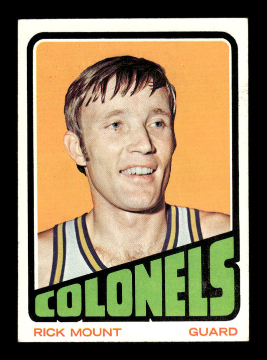 1972-73 Topps #237 Rick Mount Kentucky Colonels EXMT HOF10011403