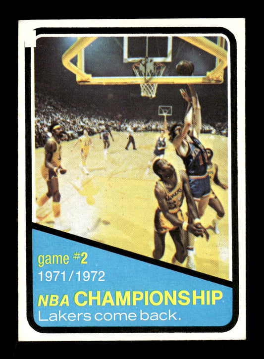 1972-73 Topps #155 1971-72 NBA Finals Game EXMT HOF10011409
