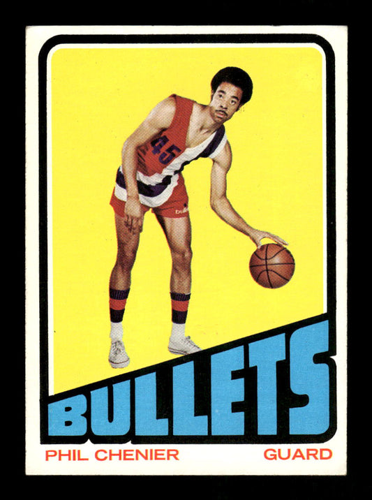 1972-73 Topps #102 Phil Chenier Baltimore Bullets EXMT HOF10011416