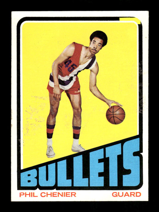 1972-73 Topps #102 Phil Chenier Baltimore Bullets EXMT HOF10011421