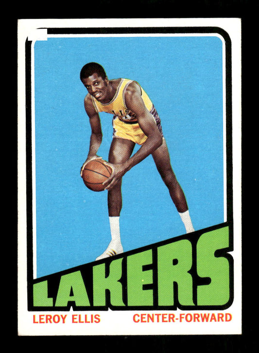 1972-73 Topps #18 Leroy Ellis Los Angeles Lakers EXMT HOF10011425