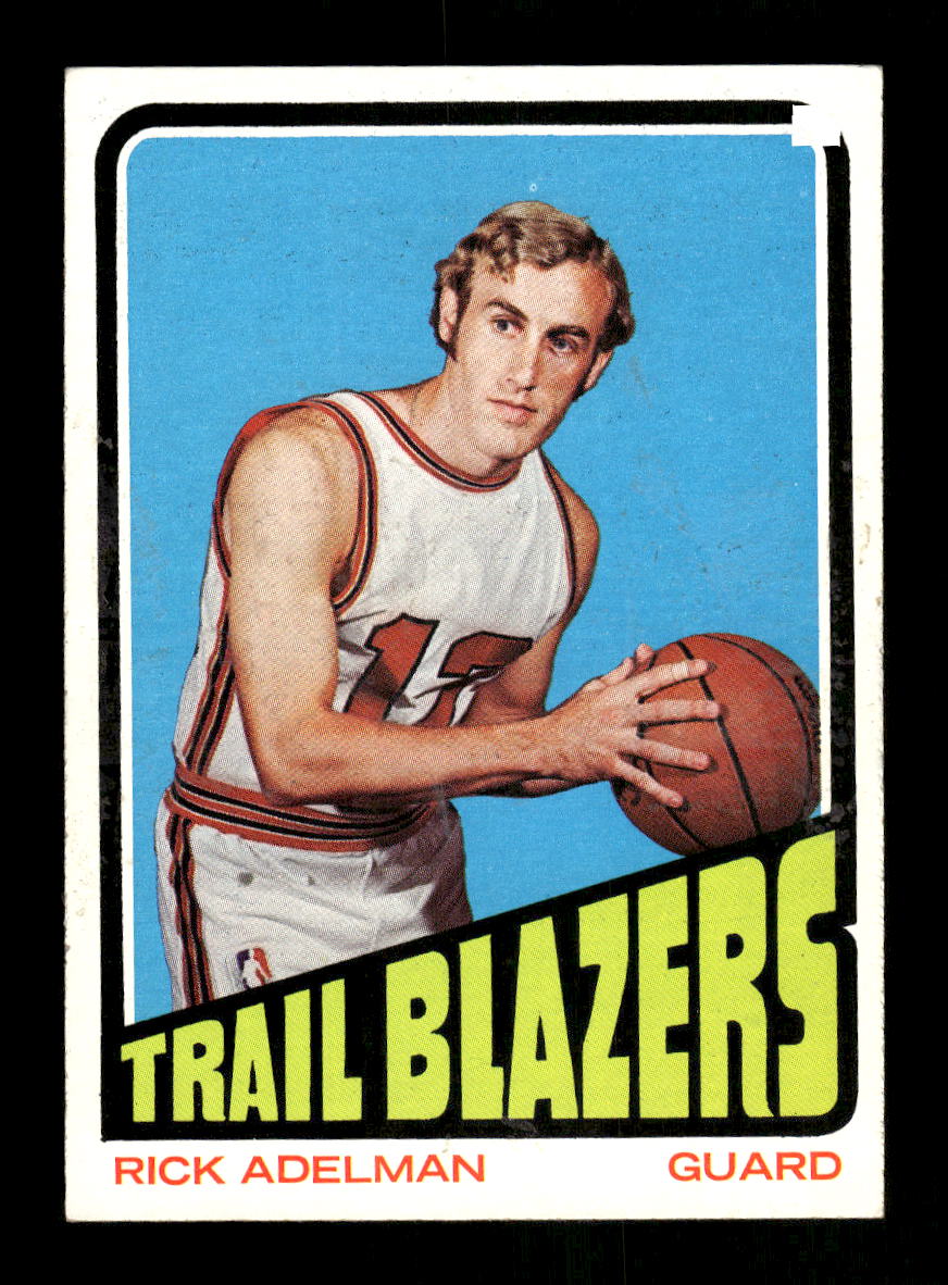 1972-73 Topps #117 Rick Adelman Portland Trail Blazers EXMT HOF10011428