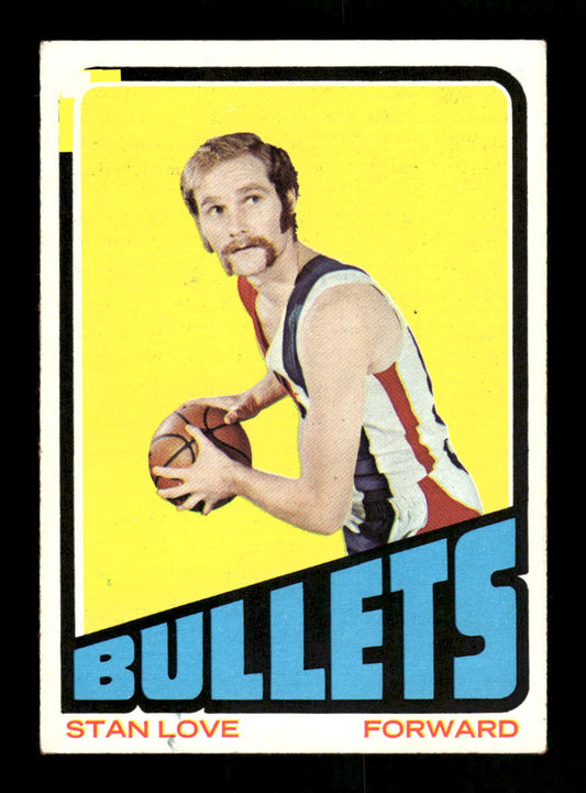 1972-73 Topps #2 Stan Love Baltimore Bullets EXMT HOF10011432