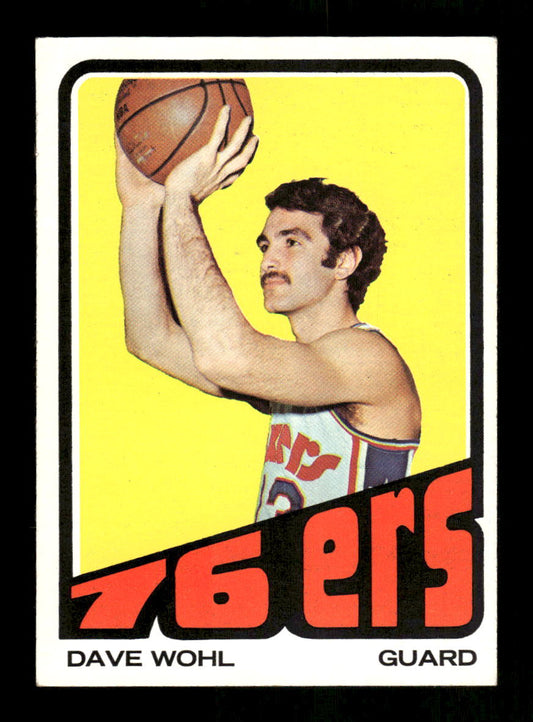 1972-73 Topps #99 Dave Wohl Philadelphia 76ers EXMT HOF10011434