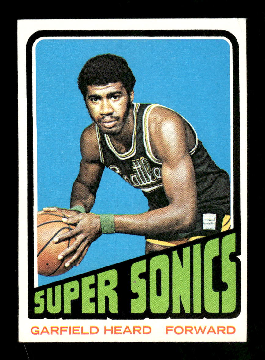 1972-73 Topps #98 Garfield Heard Seattle SuperSonics EXMT HOF10011435