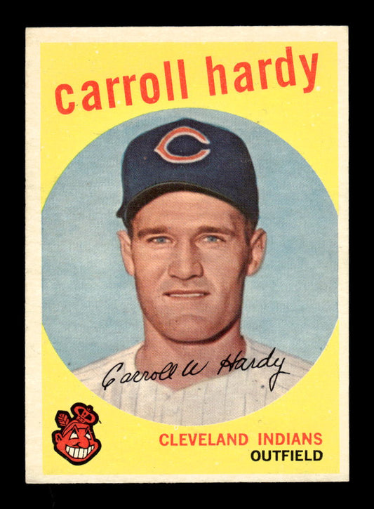 1959 Topps #168 Carroll Hardy Cleveland Indians NMT HOF10011452