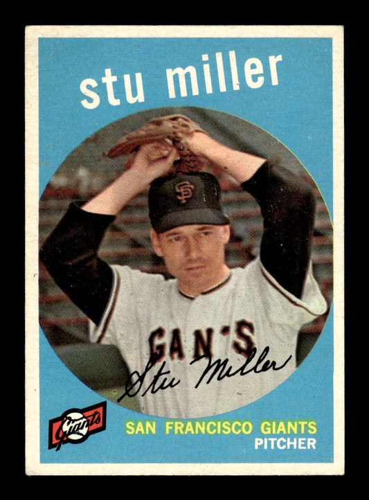 1959 Topps #183 Stu Miller San Francisco Giants NMT HOF10011453