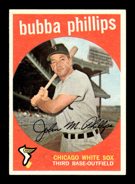 1959 Topps #187 Bubba Phillips Chicago White Sox NMT HOF10011454