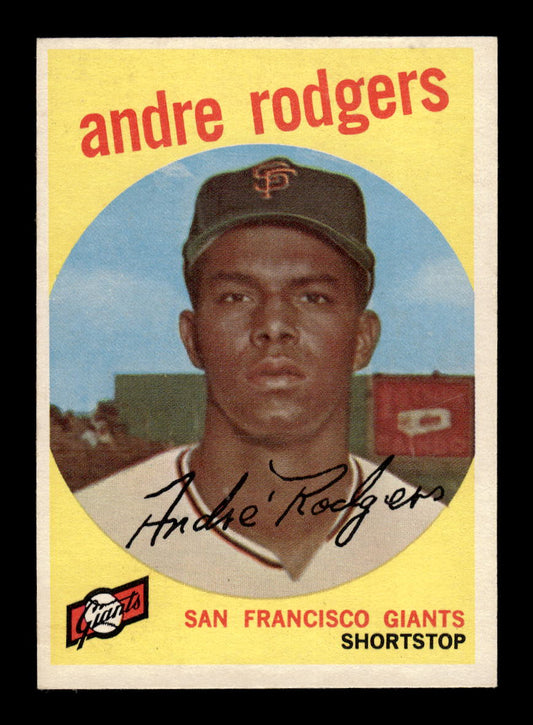 1959 Topps #216b Andre Rodgers San Francisco Giants NMT HOF10011461