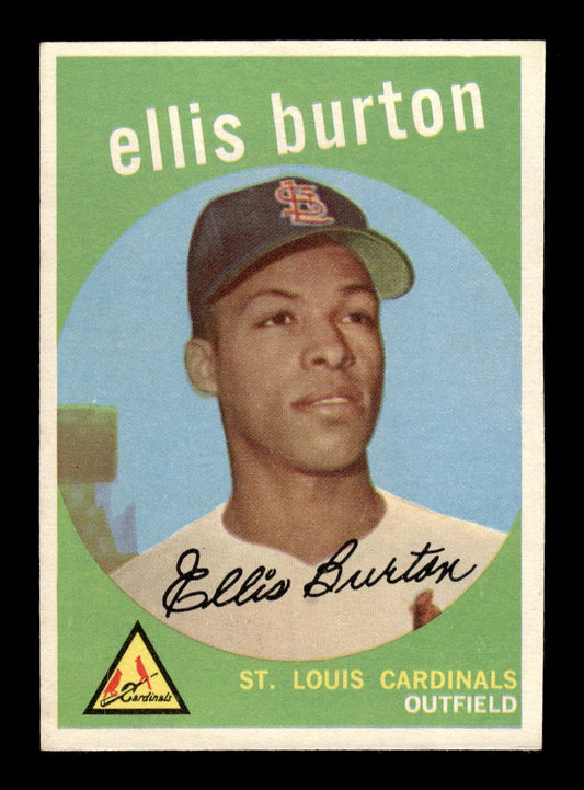 1959 Topps #231a Ellis Burton St. Louis Cardinals NMT HOF10011463