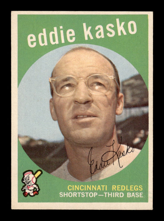 1959 Topps #232a Eddie Kasko Cincinnati Redlegs NMT HOF10011464