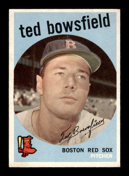 1959 Topps #236b Ted Bowsfield Boston Red Sox NMT HOF10011466