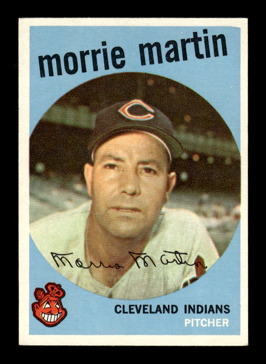 1959 Topps #38 Morrie Martin Cleveland Indians NMT HOF10011474
