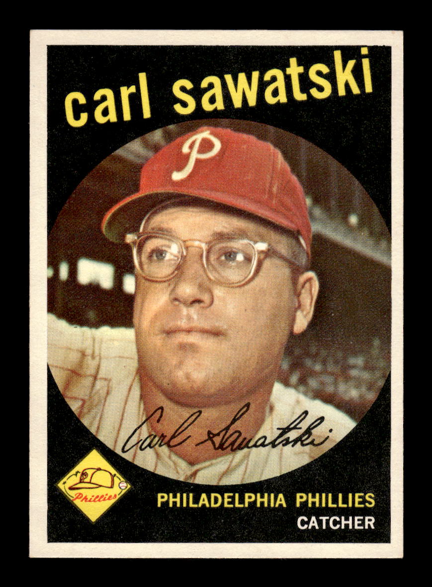 1959 Topps #56 Carl Sawatski Philadelphia Phillies NMT HOF10011479