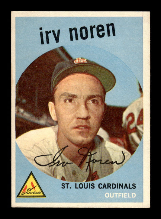 1959 Topps #59 Irv Noren St. Louis Cardinals NMT HOF10011480