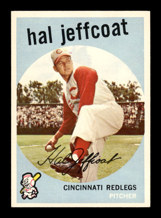 1959 Topps #81 Hal Jeffcoat Cincinnati Redlegs NMT HOF10011481
