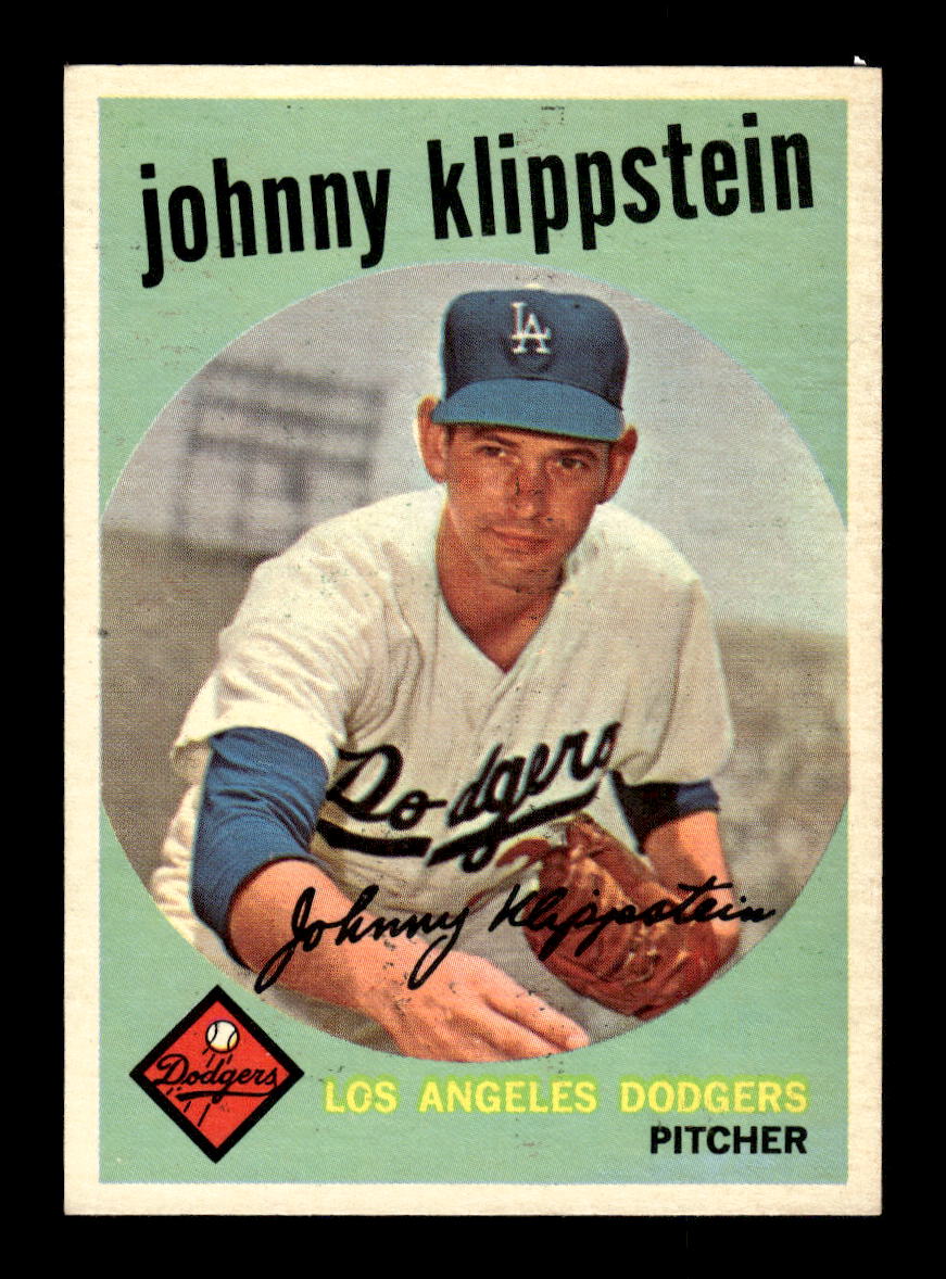 1959 Topps #152 Johnny Klippstein Los Angeles Dodgers NMT HOF10011484