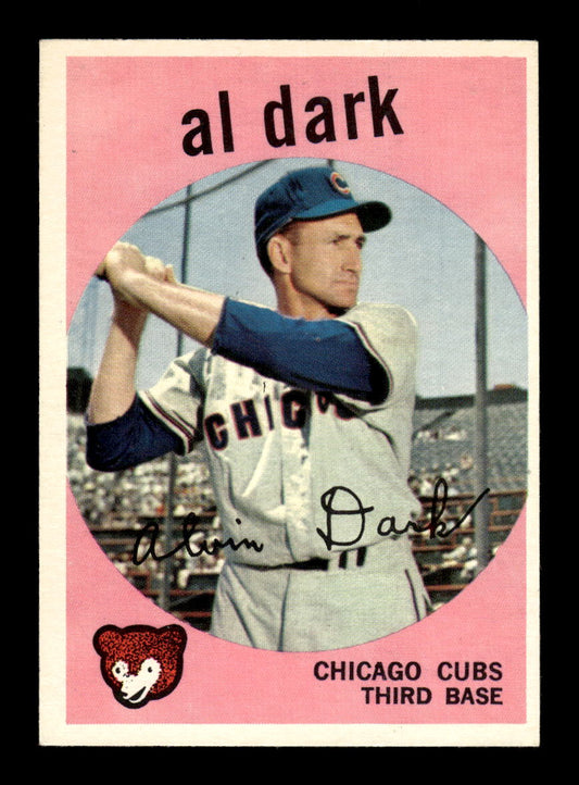 1959 Topps #502 Al Dark Chicago Cubs NMT HOF10011487