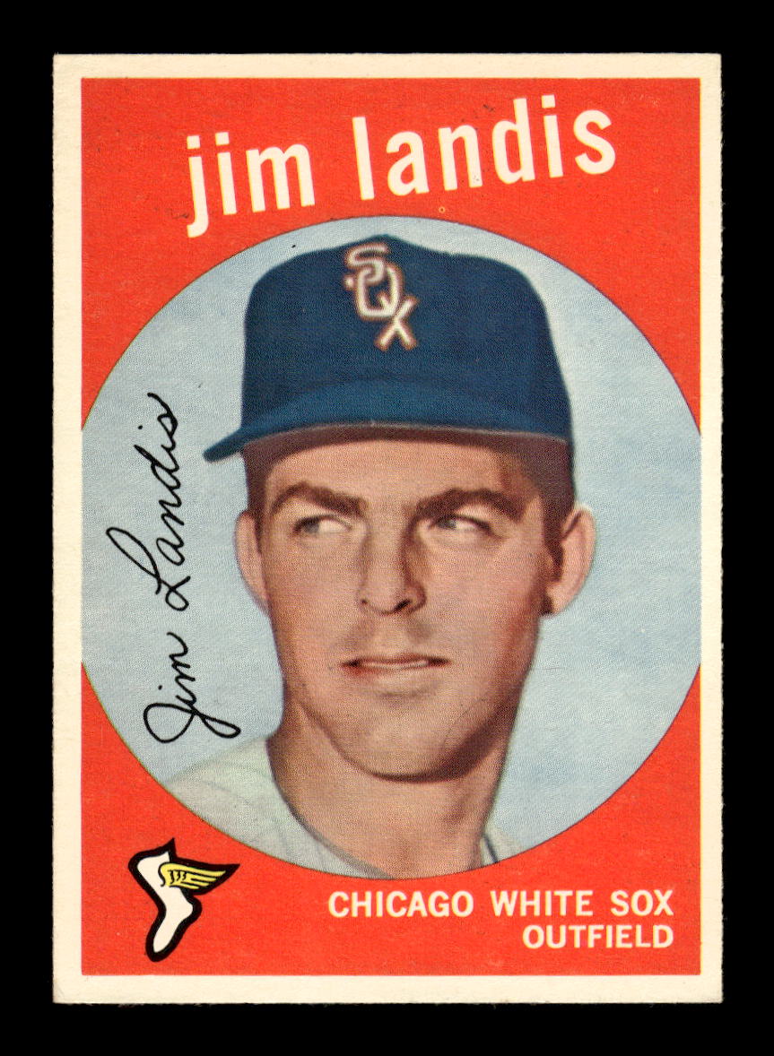 1959 Topps #493 Jim Landis Chicago White Sox NMT HOF10011489