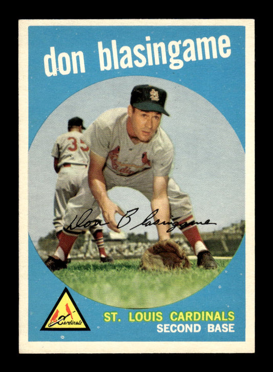1959 Topps #491 Don Blasingame St. Louis Cardinals NMT HOF10011490