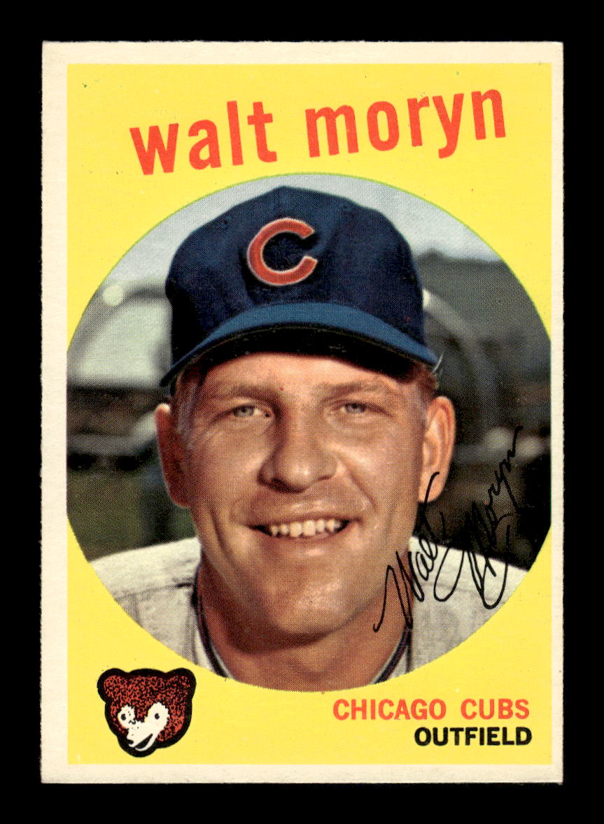 1959 Topps #488 Walt Moryn Chicago Cubs NMT HOF10011492