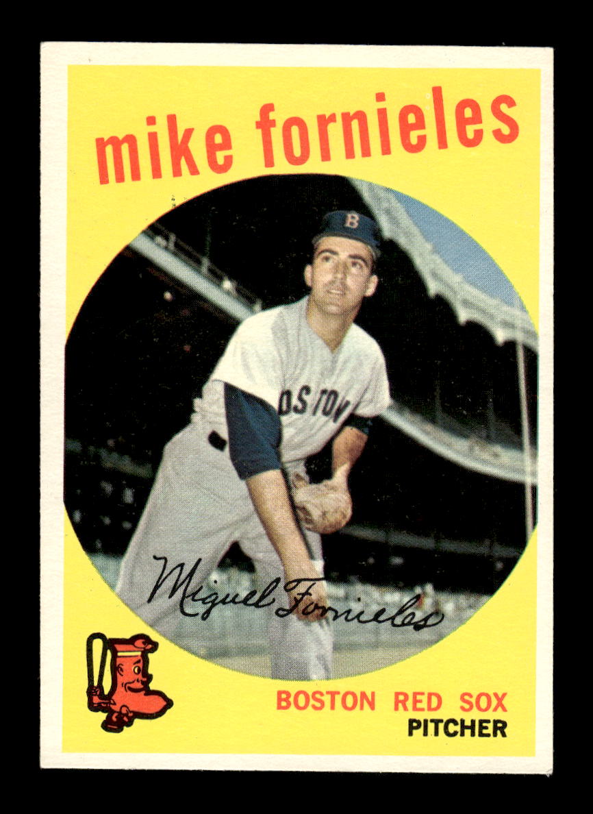1959 Topps #473 Mike Fornieles Boston Red Sox NMT HOF10011496