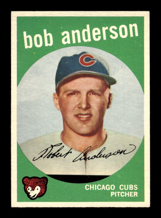 1959 Topps #447 Bob Anderson Chicago Cubs NMT HOF10011499
