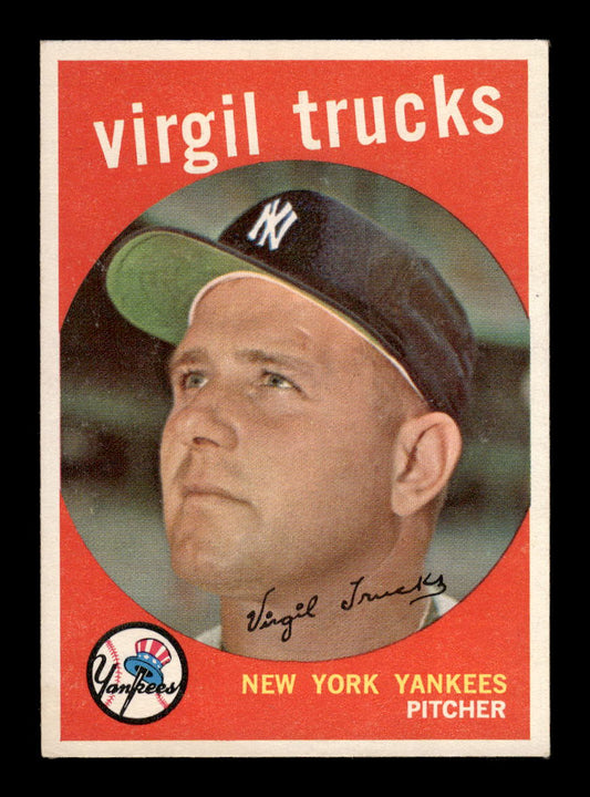 1959 Topps #417 Virgil Trucks New York Yankees NMT HOF10011501