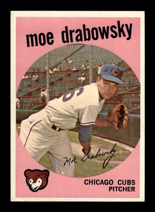 1959 Topps #407 Moe Drabowsky Chicago Cubs NMT HOF10011502