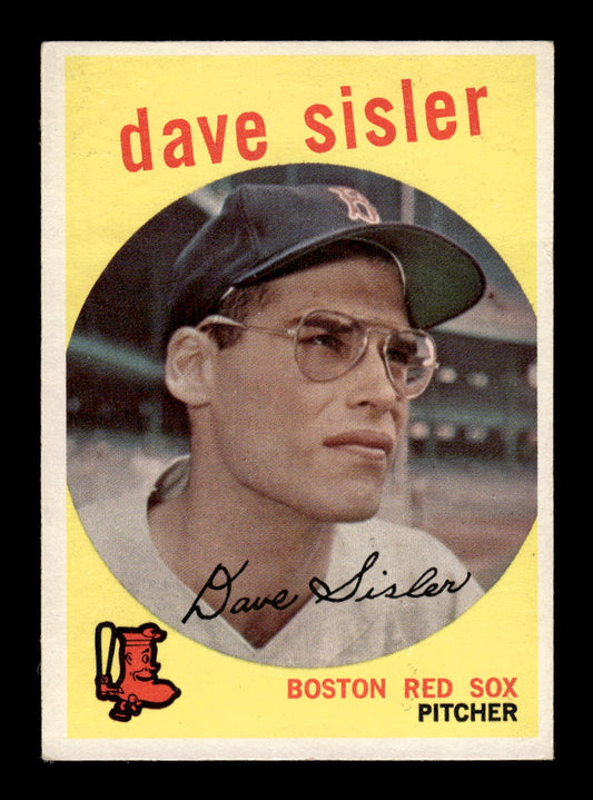 1959 Topps #384 Dave Sisler Boston Red Sox NMT HOF10011503