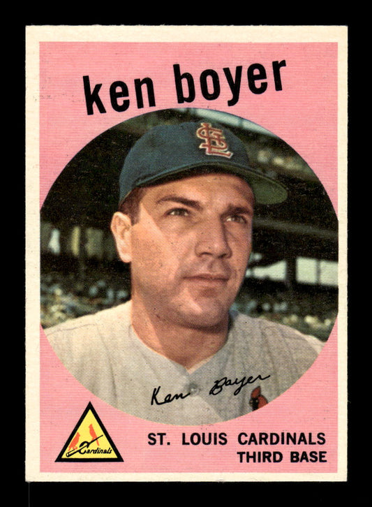 1959 Topps #325 Ken Boyer St. Louis Cardinals NMT HOF10011510