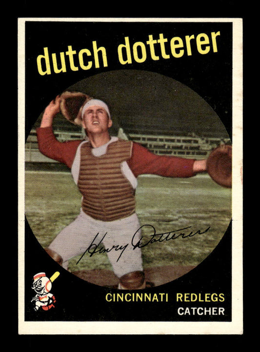 1959 Topps #288 Dutch Dotterer Cincinnati Redlegs NMT HOF10011514