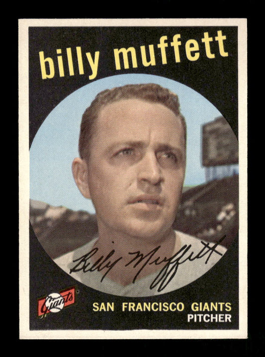 1959 Topps #241a Billy Muffett San Francisco Giants NMT HOF10011522