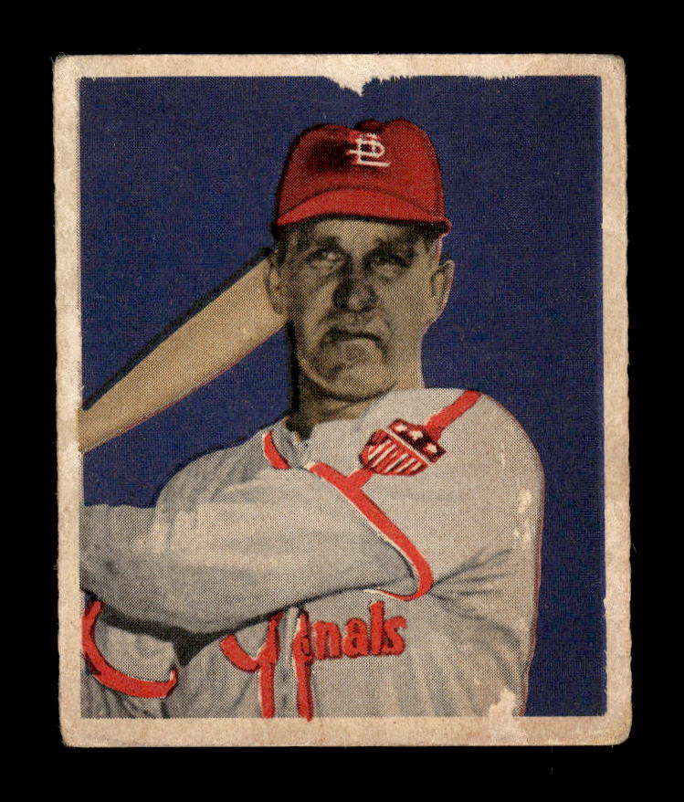 1949 Bowman #65 Enos "Country" Slaughter St. Louis Cardinals VG HOF10011537