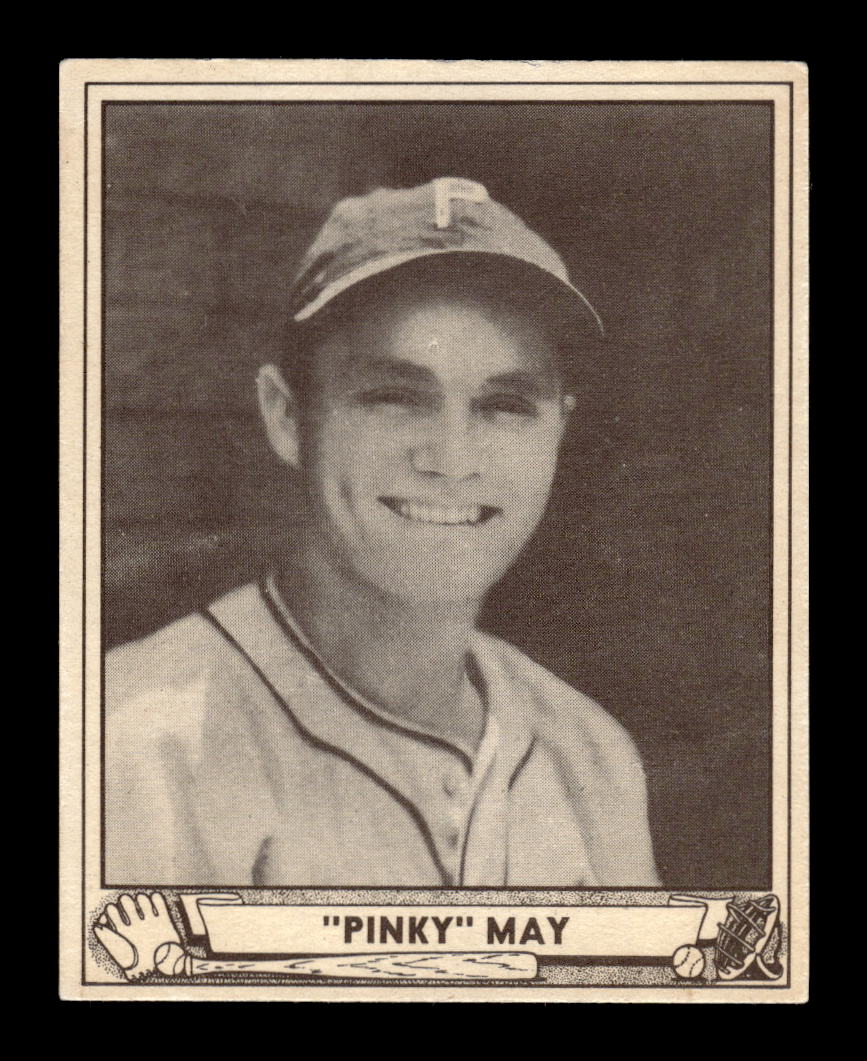 1940 Play Ball #98 Pinky May Philadelphia Phillies EX HOF10011546