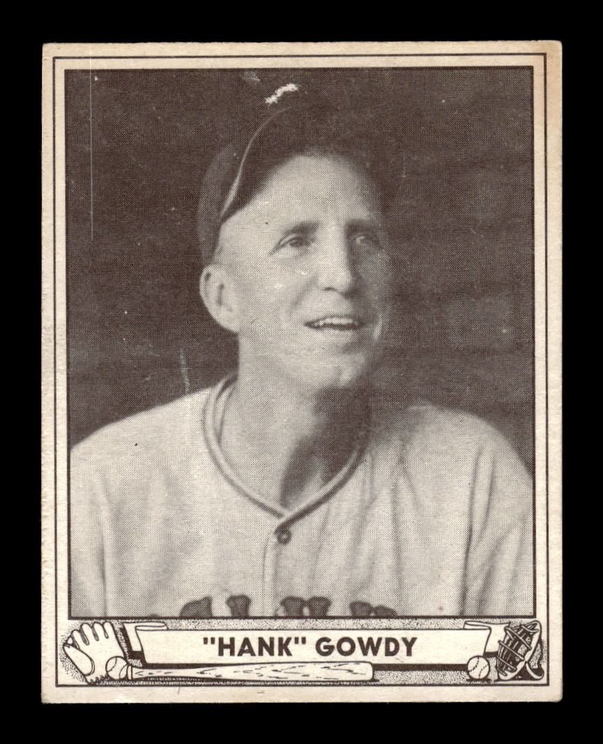 1940 Play Ball #82 Hank Gowdy Cincinnati Reds VGEX HOF10011547