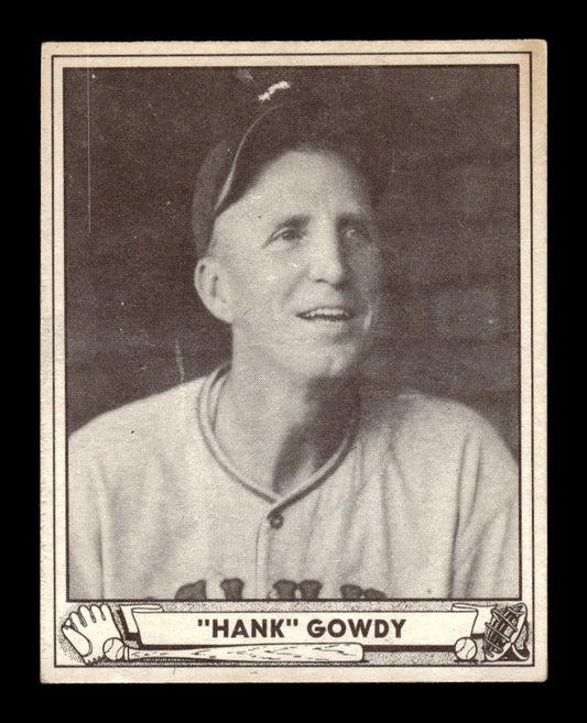 1940 Play Ball #82 Hank Gowdy Cincinnati Reds VGEX HOF10011547