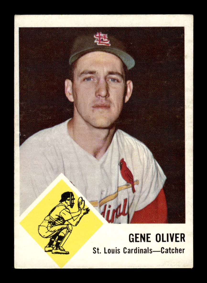 1963 Fleer #62 Gene Oliver St. Louis Cardinals G/VG HOF10011551