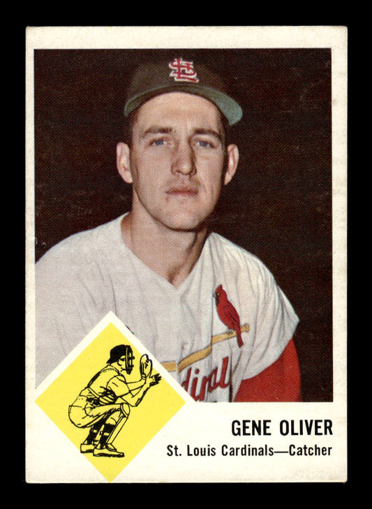 1963 Fleer #62 Gene Oliver St. Louis Cardinals G/VG HOF10011551