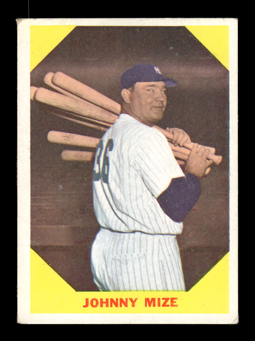 1960 Fleer Baseball Greats #38 Johnny Mize VGEX HOF10011554