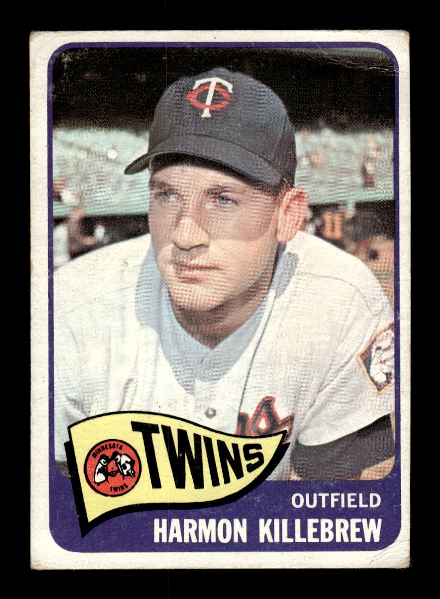 1965 Topps #400 Harmon Killebrew Minnesota Twins G/VG HOF10011560