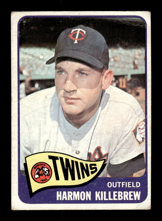1965 Topps #400 Harmon Killebrew Minnesota Twins G/VG HOF10011560